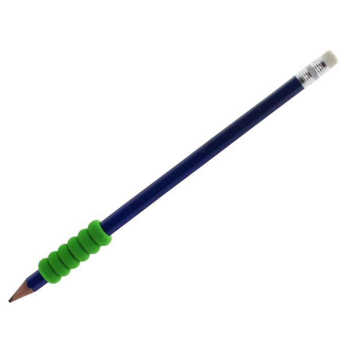 Ridged Foam Pencil Grip TPG-161 Green