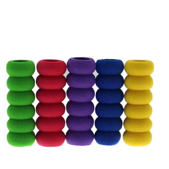 Ridged Foam Pencil Grip TPG-161 Pack of 5
