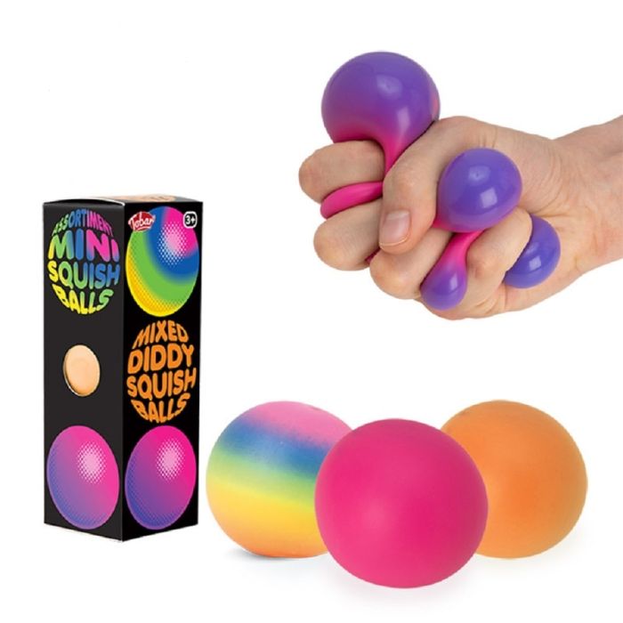 Scrunchems Mixed Diddy Squish Balls 38462 Tobar
