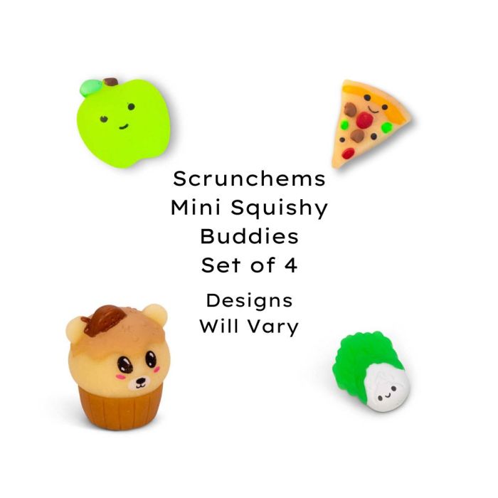 Scrunchems Squishy Buddies Set of 4 Tobar