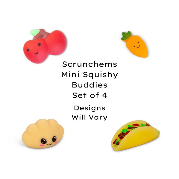 Scrunchems Squishy Buddies Set of 4 Tobar