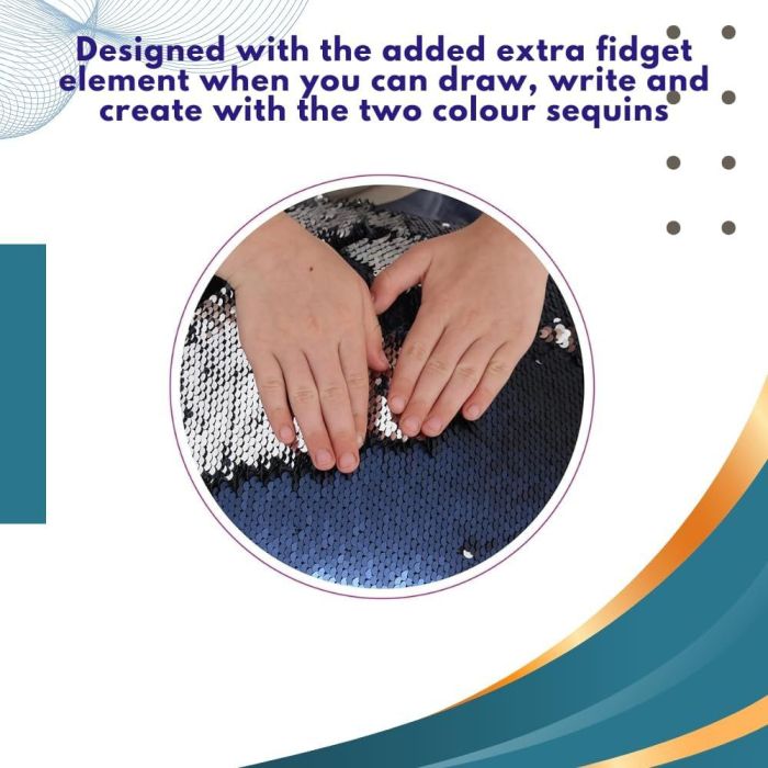 Sequin Weighted Lap Pad SQLP2300 Playlearn