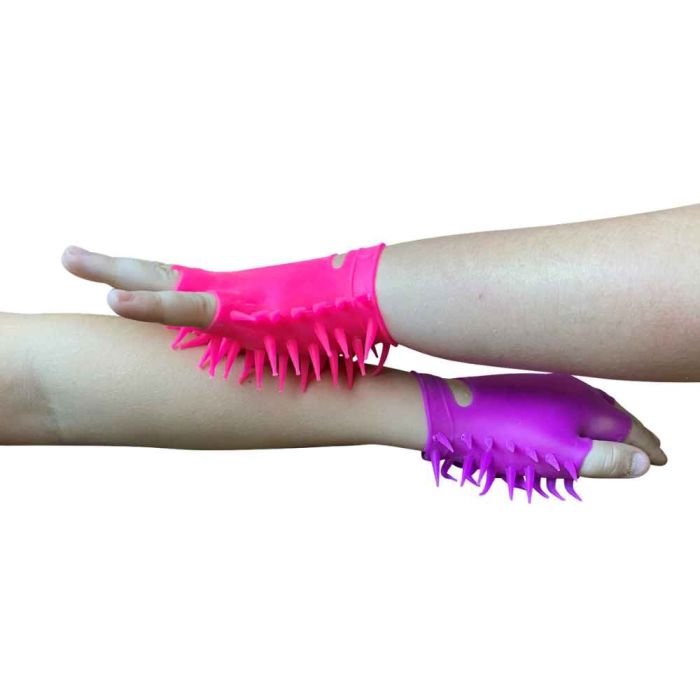 Spikey Stretchy Gloves Set of 4 Playlearn SPKGLV4