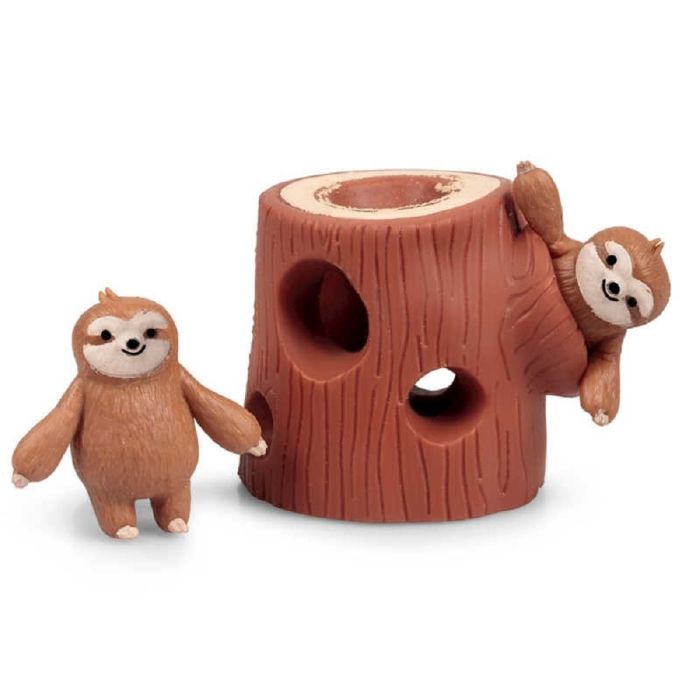 Stretchy Sloth and Tree Stump Tobar 35181