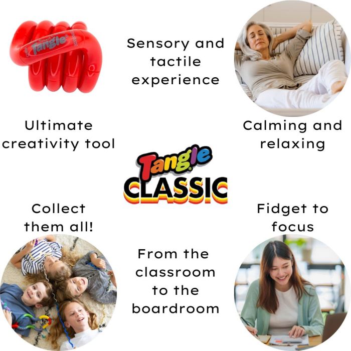 Tangle Jr Classic Solid Series Infographic