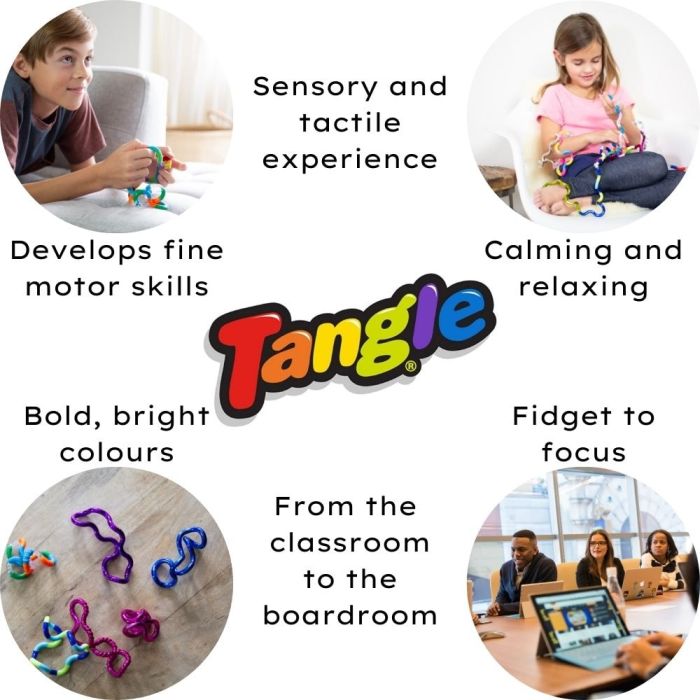 Tangle Jr Crazy Textured Infographic 
