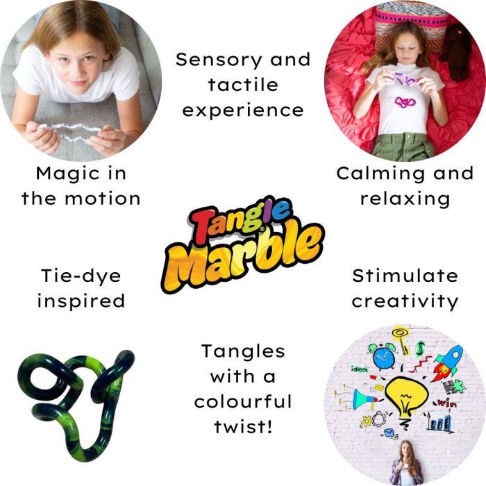 Tangle Jr Marble Series Colours