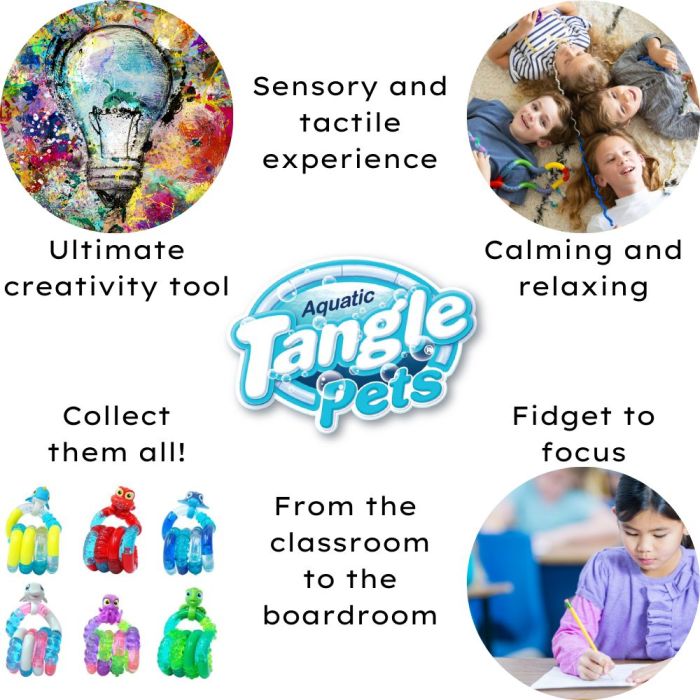 Tangle Jr Pets Aquatic Series Infographic