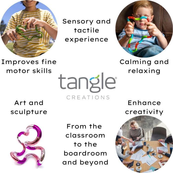 Tangle Palm Metallic Infographic