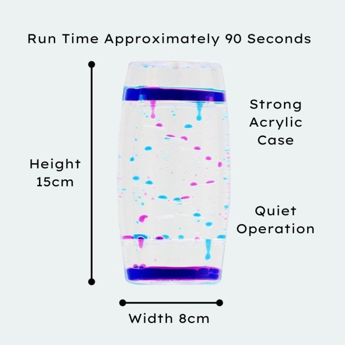 Tink n Stink Duo Liquid Shower Timer Blue Purple