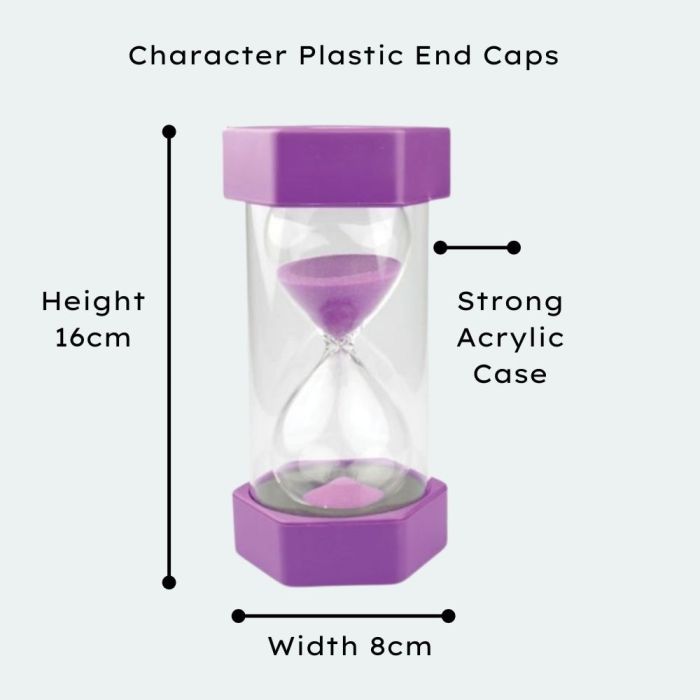 Tink n Stink Sand Timer 15 Minute Purple