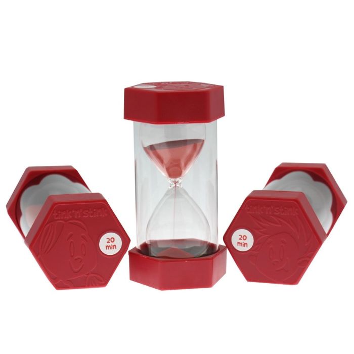 Tink n Stink Sand Timer 20 Minute Dark Red