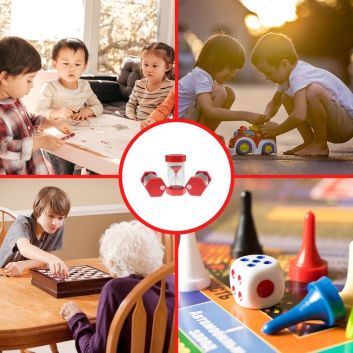 Tink n Stink Sand Timer 30 Second Red Lifestyle