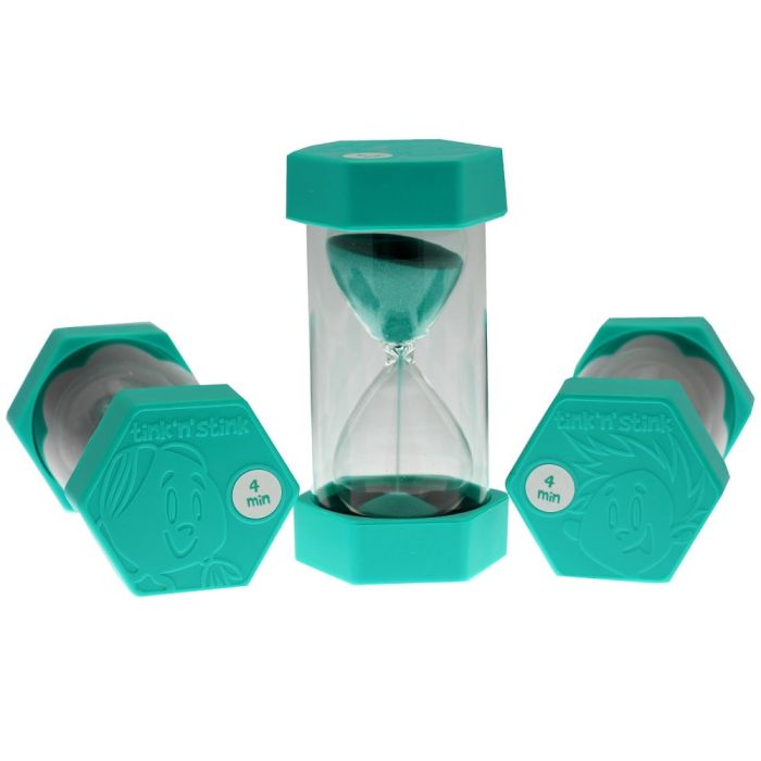 Tink n Stink Sand Timer 4 Minute Turquoise