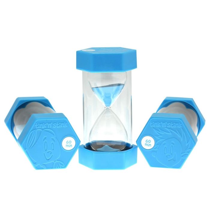 Tink n Stink Sand Timer 60 Minute Light Blue