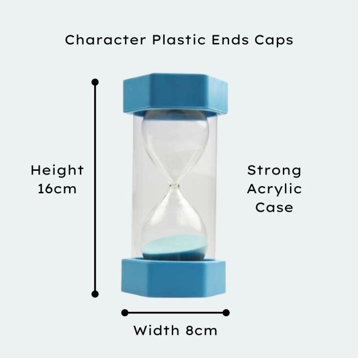 Tink n Stink Sand Timer 60 Minute Light Blue 