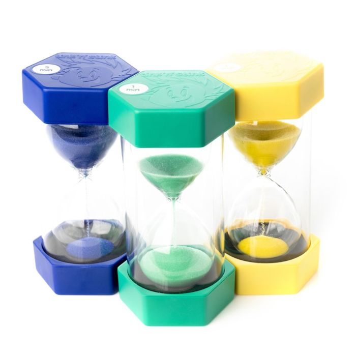 Tink n Stink Sand Timers 1, 3 and 5 Minutes