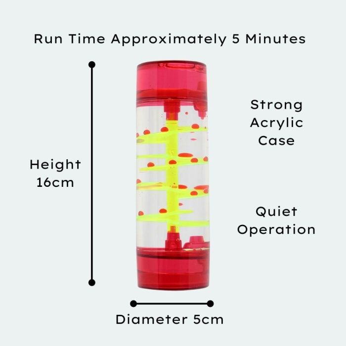 Tink n Stink Spiral Timer Red Infographic