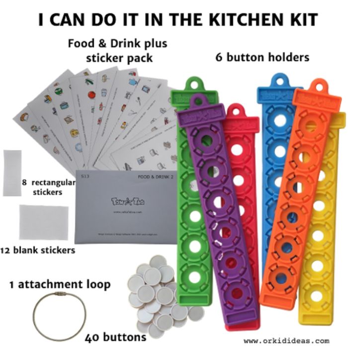 TomTags Kit I CAN In The Kitchen PC-ICAN-03 