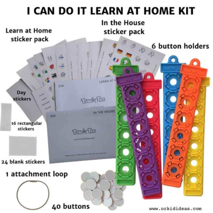 TomTags Kit I CAN Learn At Home PC-ICAN-09