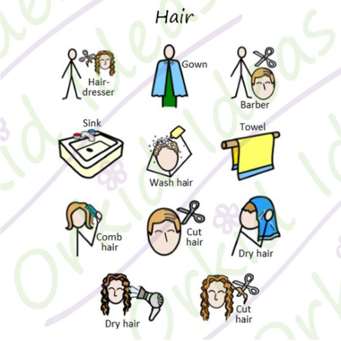 TomTags Kit I KNOW At Appointments PC-IKNOW-03 Hair