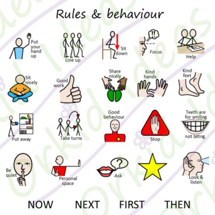 TomTags Kit I KNOW At School PC-IKNOW-01 Rules Behaviour