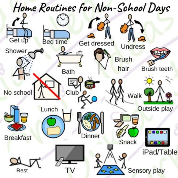 TomTags Mini Kit I KNOW Non-School Day PC-IKNOW-01-M2
