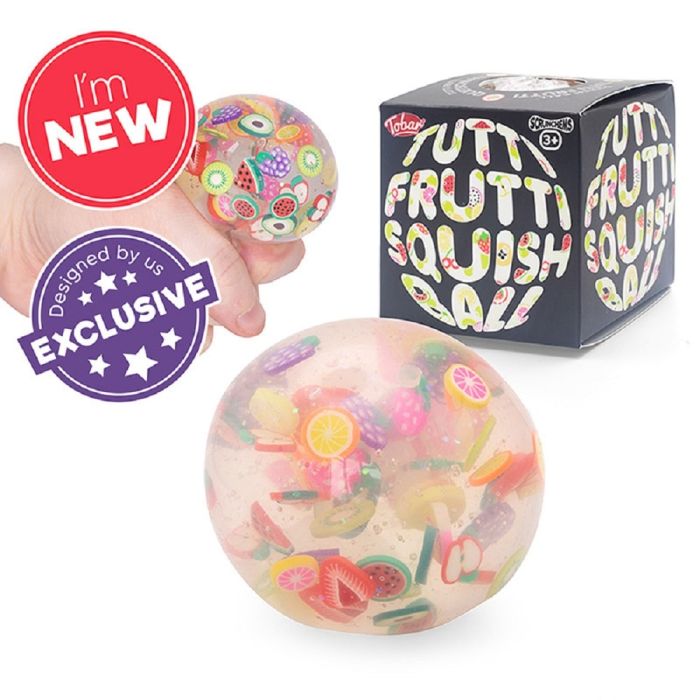 Tutti Frutti Squish Ball 38591 Tobar