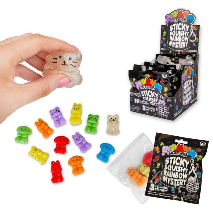 Scrunchems Sticky Squishy Rainbow Mystery