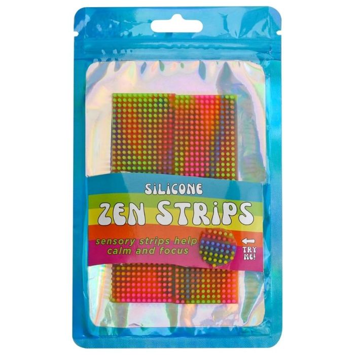 Pack of 2 Rainbow Textured Zen Strips in Packaging