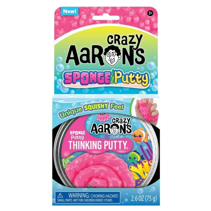 Crazy Aaron’s Thinking Putty – Trendsetters-Sponge Putty