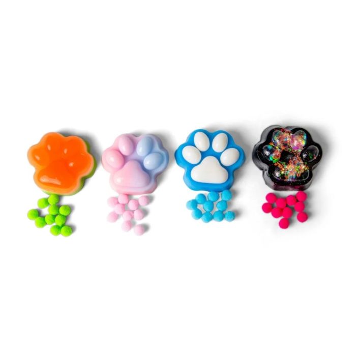 Scrunchems Sticky Squishy Paw Prints