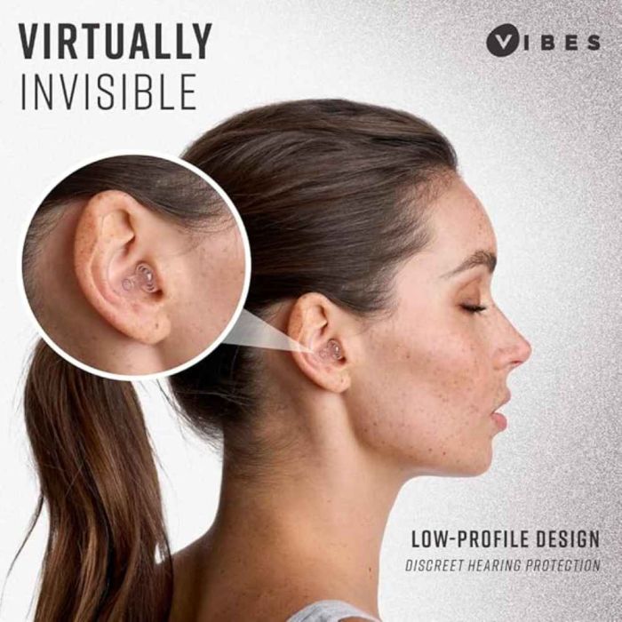 Vibes High Fidelity Noise Reduction Ear Plugs