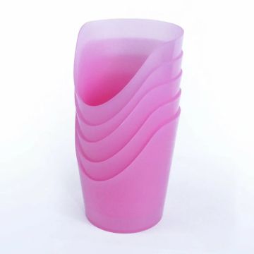 ARK's FlexiCup Nosey Cut Out Pink Small Pack of 5