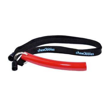 Big Strong Tube Neck Lanyard Chubuddy Chewubbles Red