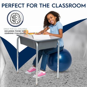 Bouncyband Balance Ball Chair 45cm Blue