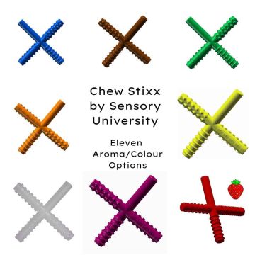 Chew Stixx Chewable Fidget Sensory University Collection Eleven Flavours