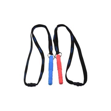 Chubuddy Chewubbles Tube Zilla Regular Neck Lanyard Blue and Red