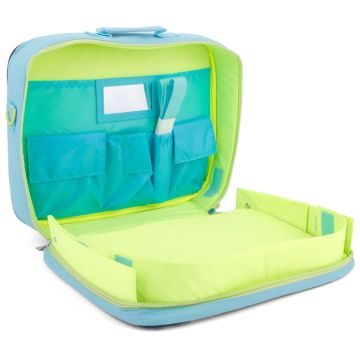 Content & Calm Traveller TrayKit Blue Stripe Fabric