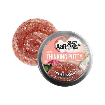 Crazy Aaron's Thinking Putty Mini Tin Rose Gold