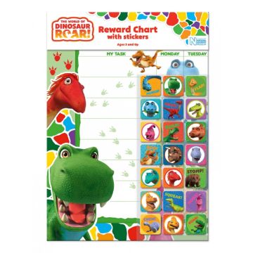 Dinosaur Roar Reward Chart      