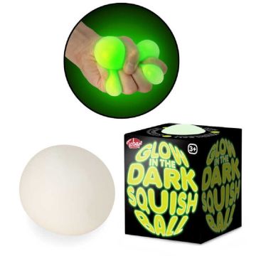 Glow In The Dark Squish Ball 38439 Tobar HGL