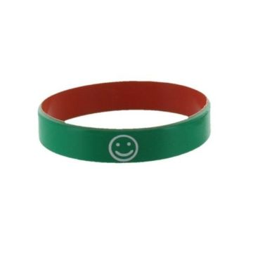 Mood Band Happy Face Green Side