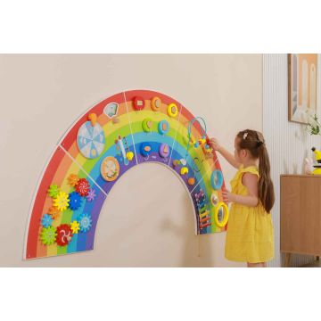 Rainbow Activity Wall Panels 76095 Viga Toys