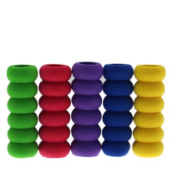 Ridged Foam Pencil Grip TPG-161 Pack of 5