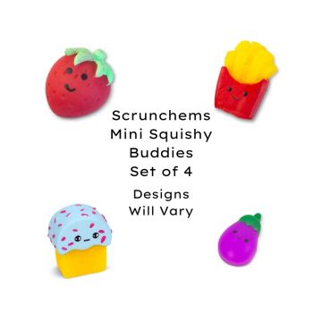 Scrunchems Squishy Buddies Set of 4 Tobar