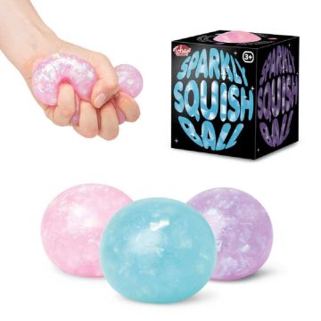 Sparkly Glitter Squish Ball 38447 Tobar HGL