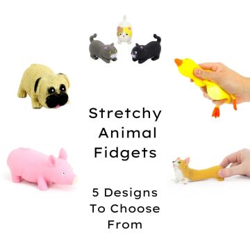 Stretchy Animal Fidgets Keycraft