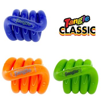 Tangle Jr Classic Set of 3 Blue Green Orange