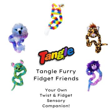 Tangle Furry Fidget Friends Series Colours